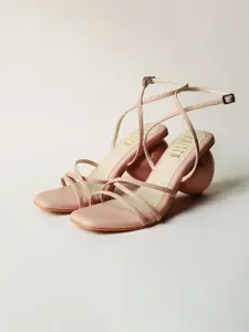 House of Prisca Women Open Toe Block Sandals