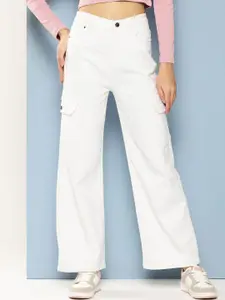 The Roadster Lifestyle Co Women Comfort Mid Rise Relaxed Fit Denim Jeans