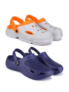 BERSACHE Men Pack Of 2 Clogs
