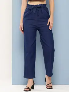 BAESD Women Comfort Relaxed Fit Mid-Rise Jeans