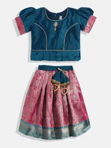 BAESD Girls Ready to Wear Lehenga & Blouse