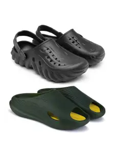 BERSACHE Men Pack Of 2 Flip Flops