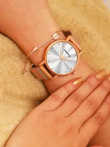 Dressberry Women Analogue Watch With Bracelet Gift Set DBSet25 Set Set-13