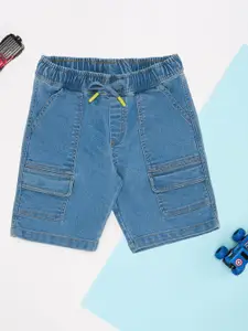 Pantaloons Junior Boys Mid-Rise Regular Fit Denim Shorts