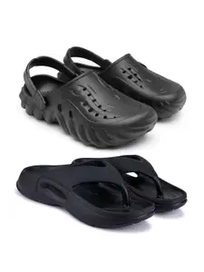 BERSACHE Men Pack Of 2 Clogs
