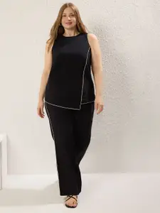Trendyol Pure Cotton Top & Trousers