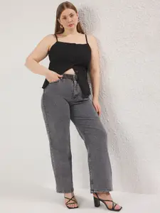 Trendyol Women Slash Knee Jeans