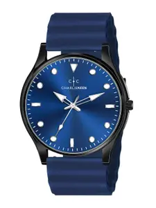 CHARLIEKEEN Men Brass Dial & Straps Analogue Watch