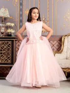 BAESD Girls Embroidered Ready to Wear Lehenga & Blouse With Dupatta