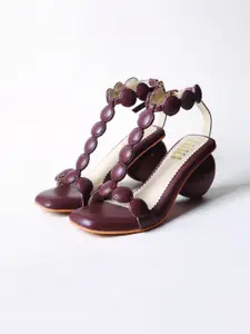House of Prisca Block Sandals