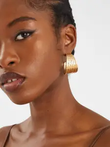 Accessorize Contemporary Half Hoop Earrings