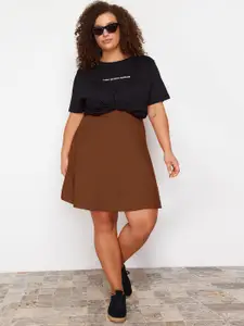 Trendyol Women A-Line Knee Length  Skirt