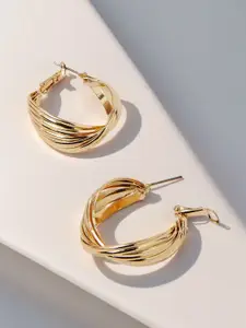 Accessorize Circular Half Hoop Earrings