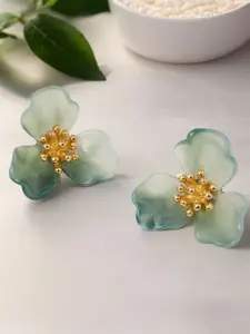 Accessorize Resin Floral Shaped Studs
