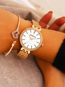 Dressberry Women Pack of 2 Watches Gift Set DBSet25 Set Set-32