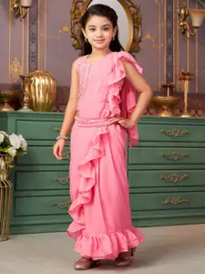 BAESD Girls Ready to Wear Lehenga & Blouse With Dupatta