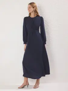 Trendyol Puff Sleeve Midi Dress