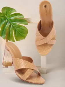 DIVASTRI Women Block Heel Open Toe Sandals