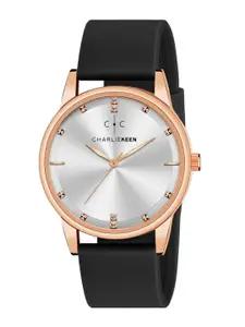 CHARLIEKEEN Men Brass Dial & Straps Analogue Watch