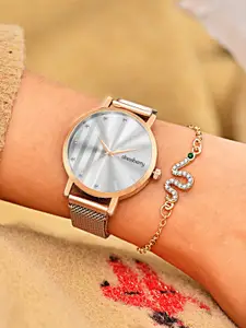 Dressberry Women Analogue Watche &  Bracelet Gift Set DBSet25 Set