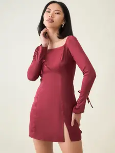 aayu Women Satin A-Line Dress