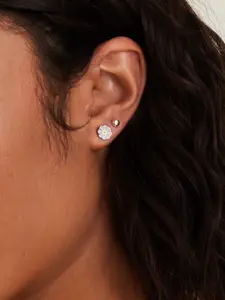 Accessorize Set Of 3 Floral Studs