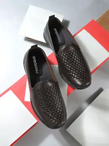 Provogue Men Textured Moisture Wicking Mojaris