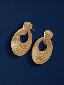 Accessorize Swirly Door Knocker Shaped Drop Earrings