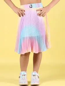 V-Mart Girls Flared Knee Length Flared Skirt