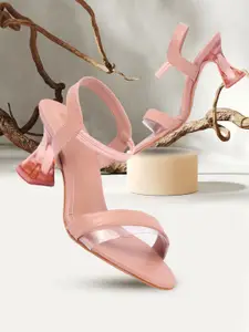 DIVASTRI Women Open Toe Block Sandals