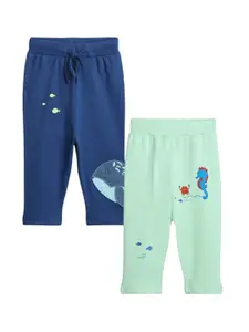 BONTOTS Infant Boys Pack Of 2 Mid Rise Joggers