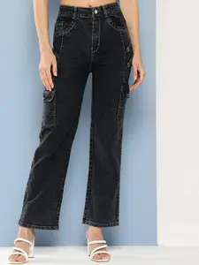 BAESD Girls Comfort Relaxed Fit Mildly Distressed Stretchable Jeans