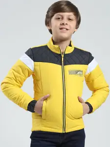 Monte Carlo Boys Colourblocked Padded Jacket