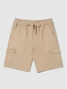 max Boy Mid-Rise Regular Fit Cargo Shorts