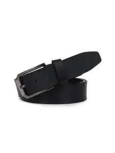 The Roadster Lifestyle Co. Men Textured Leather Formal Belts