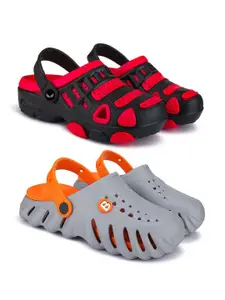 BERSACHE Set Of 2 Boys Clogs