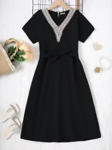 INCLUD Women A-Line Midi Dress