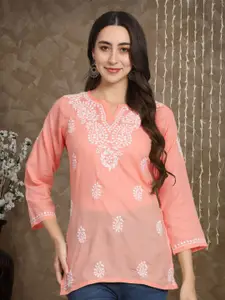 PARAMOUNT CHIKAN Embroidered Chikankari Kurti
