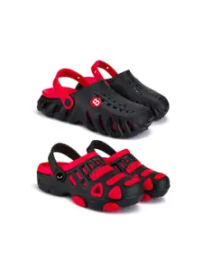 BERSACHE Boy Pack Of 2 Clogs