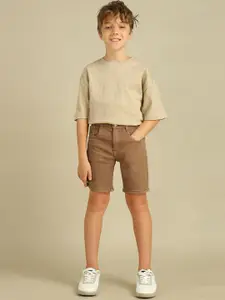 U.S. Polo Assn. Kids Boys Denim Regular Fit Shorts