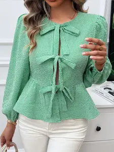 all about you Women Striped Top