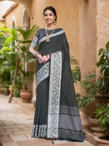 Anouk Woven Design Saree With Blouse Piece