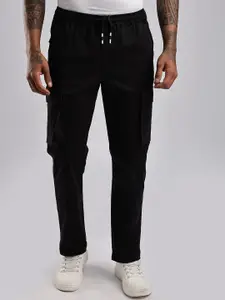 NEVER NEUD Men Relaxed Fit Core Vintage Cargos Trousers