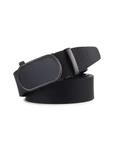 The Roadster Lifestyle Co. Men Textured Leather Formal Belt