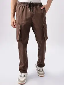 NEVER NEUD Men Relaxed Fit Core Vintage Cargos Trousers