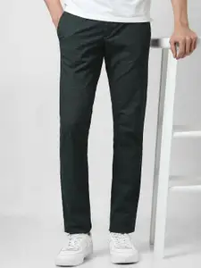 Van Heusen Sport Men Slim Fit Mid-Rise Regular Trousers