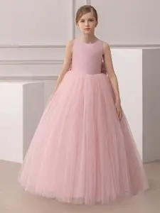 INCLUD Girls Maxi Styled Back Dress