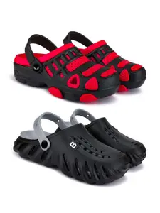 BERSACHE Boy Pack Of 2 EVA Clogs