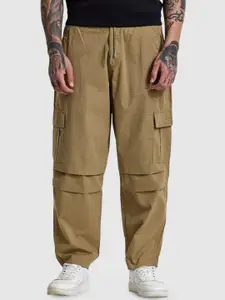Snitch Men Relaxed Fit Cargo Pants