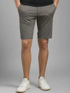 Louis Philippe Sport Men Printed Mid-Rise Slim Fit Shorts